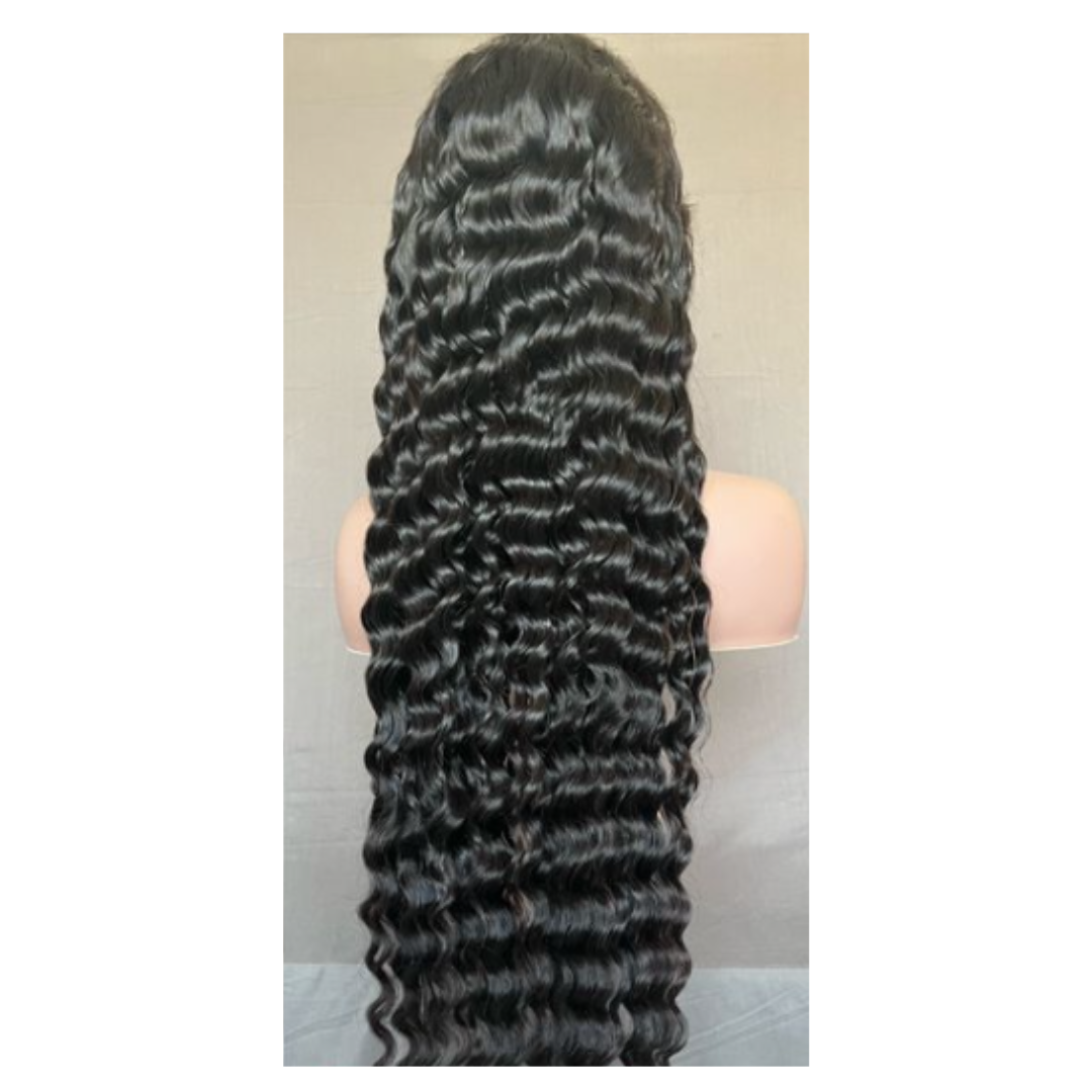 Natural Wave HD Lace Full Frontal Wig