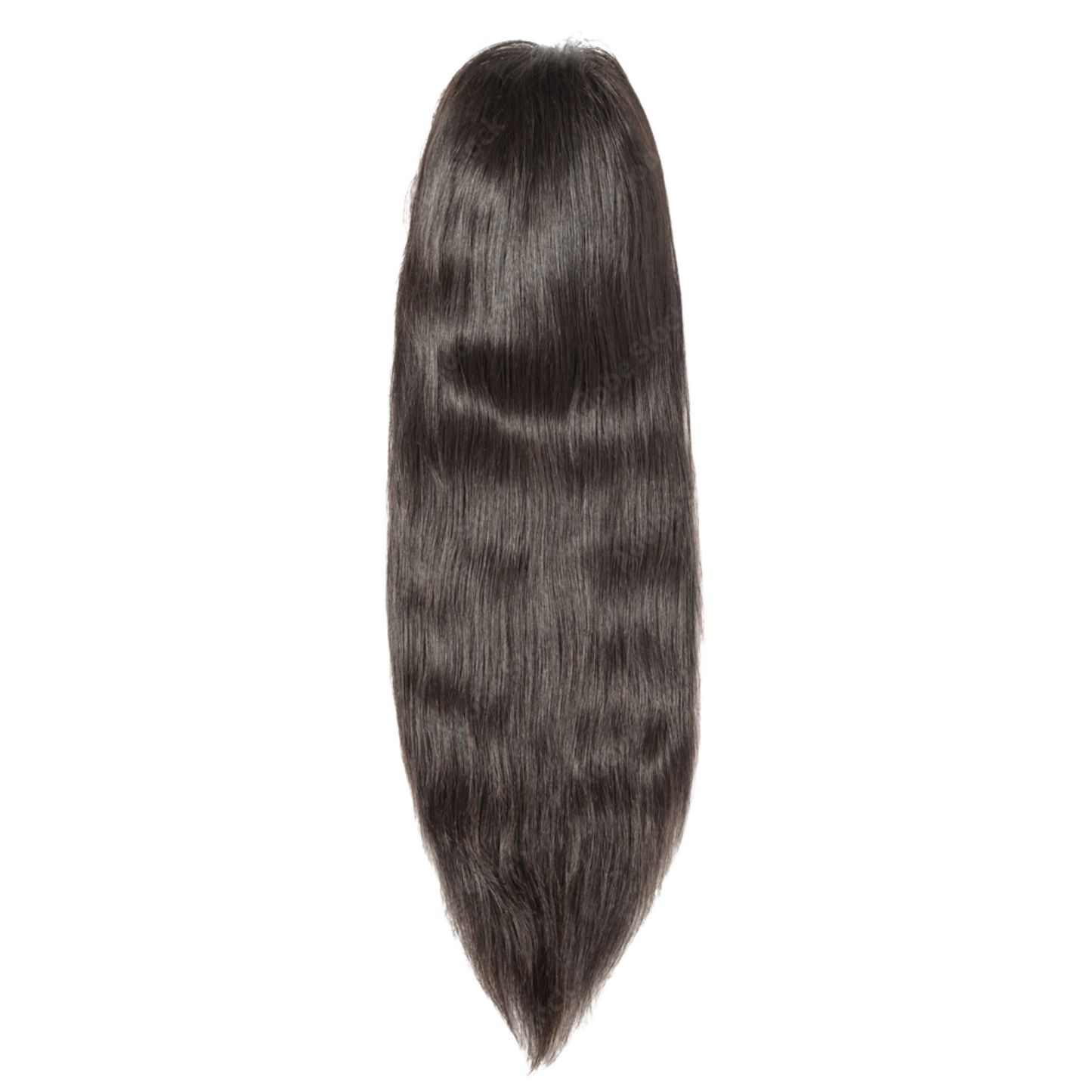 Silky Straight Transparent Lace Full Frontal Wig