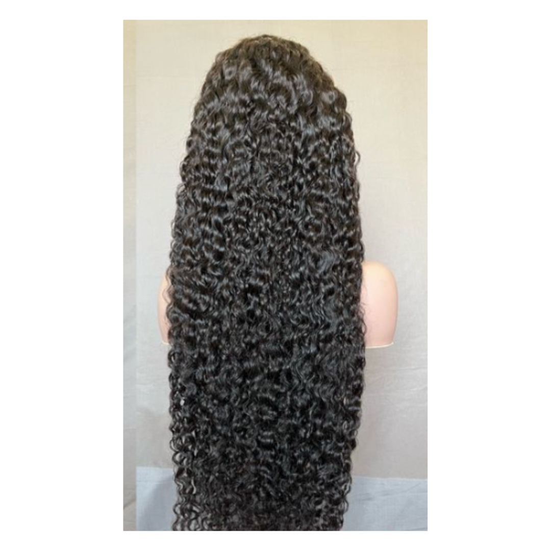 Burmese Curly HD Lace Full Frontal Wig