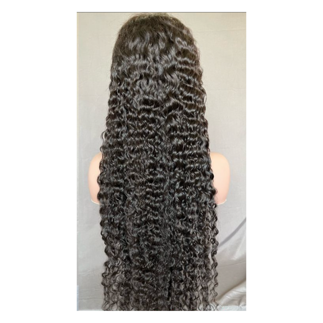 Spanish Curly HD Lace Full Frontal Wig