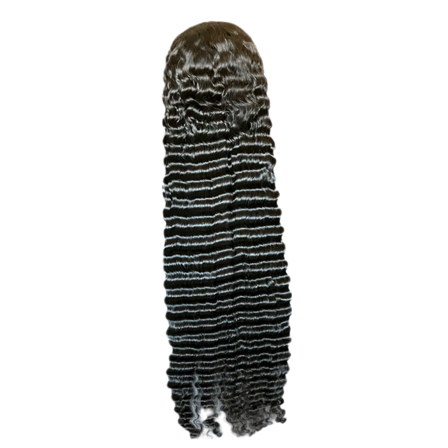 Deep Wave Transparent Lace Full Frontal Wig